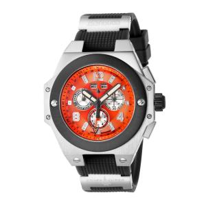 Relgio Masculino Conquest Swiss Ronda 5040.F - 48mm, Ao CDW-0022, Preto e Elegante.
