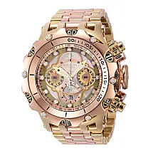 Relgio Reserva Automtico Masculino com Mostrador em Madreprola - 51mm. Ouro. Ouro Rosa 43022