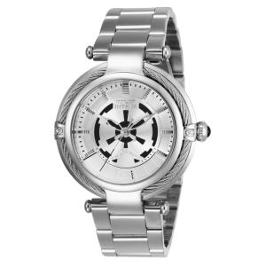 Relógio Feminino Star Wars Stormtrooper, Invicta ZG26122, Prata