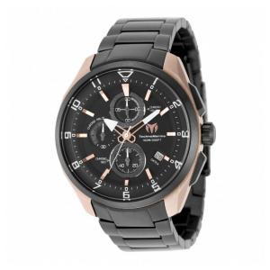 Relógio Masculino TechnoMarine Ocean Quantum 44mm Preto TM318122