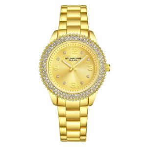 Relógio Feminino Stuhrling Mirabelle 3912 Quartzo 38mm, Dourado