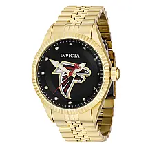 Relgio masculino NFL Atlanta Falcons 43 mm. Ouro 42422