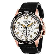 Relgio masculino vintage - 44 mm. Preto 40522
