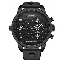 Relógio Stuhrling Global GMT Japanese Quartz 52mm