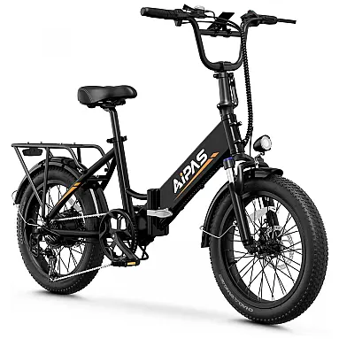 Bicicleta Elétrica Aipas A2 Dobrável,