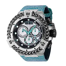 Relógio Masculino Reserve Herc com Mostrador Madrepérola, Invicta 38722, Azul Claro e Prata