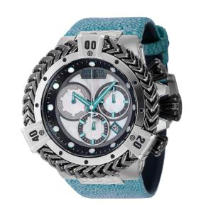 Relógio Masculino Reserve Herc com Mostrador Madrepérola, Invicta 38722, Azul Claro e Prata