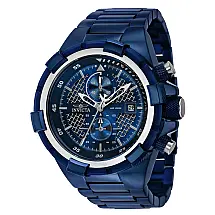 Relgio Masculino Aviador - 50,5mm. Azul 40822