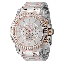 Relgio masculino SHAQ - 50 mm. Ao. Ouro Rosa 43822