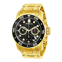 Relgio masculino Open Box Pro SCUBA - 48 mm. Ouro AIC-21922