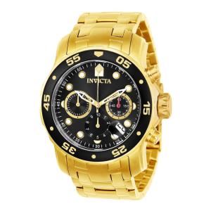 Relgio masculino Open Box Pro SCUBA - 48 mm. Ouro AIC-21922