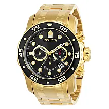 Relógio Masculino de Quartzo Pro Diver SCUBA, Invicta 21922, Dourado e Preto