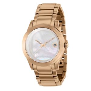 Relógio Feminino Automático Pro Diver 0,06 quilates com Mostrador Madrepérola, Invicta 37922, Ouro Rosa