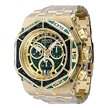 Relgio masculino Reserve Carbon Hawk Swiss Ronda 8040.N calibre - 54,5 mm. Ouro 38922