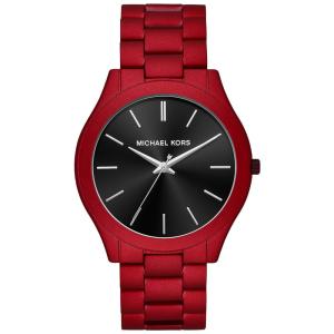 Slim Runway Relógio em aço inoxidável, MICHAEL KORS MK8712, Vermelho