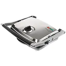 Artisan Churrasqueira Elétrica Grill Serve até 6 Pessoas, 1500W, 110v, COOKMATE 725791761229, Prateado