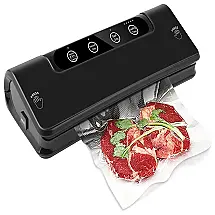 Seladora a Vácuo Panapo, Automática, Seco, Úmido, LED, Preto 110V