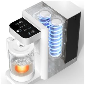 Filtro de Água de Bancada sem Instalação 3,5L com Osmose Reversa de 8 Estágios, 110V REINMOSON, Branco