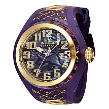 Relgio masculino Reserve S1 0,33 quilates diamante suo Ronda calibre 515 com mostrador Abalone - 54 mm. Ouro. Roxo