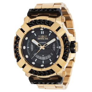 Relógio Masculino Automático Bolt, Invicta 38032, Dourado e Preto