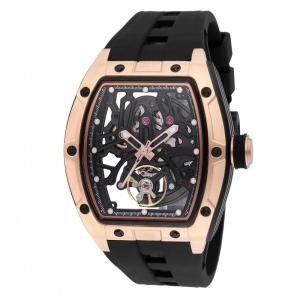 Relógio Masculino Automático Invicta S1 Rally Orberus com Mostrador Esqueleto 44mm, Preto 49032