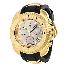 Relógio masculino Invicta Imperious com mostrador madrepérola , ouro, preto IMP1132