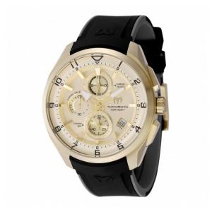 Relógio Masculino TechnoMarine Ocean Quantum 44mm Cinza e Preto TM318132