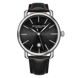 Relógio Masculino Stuhrling Agente 3913 Quartzo 42mm, Prata