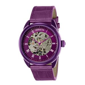 Relgio Mecnico Especializado Masculino - 42mm. Roxo 40732