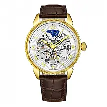 Relógio Masculino Stuhrling Special Reserve 3983 Automático 40mm, Dourado