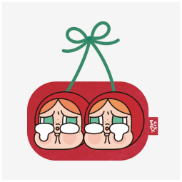 Bolsa de Armazenamento da Série CRYBABY CRYING FOR LOVE da Pop Mart Caixa Surpresa