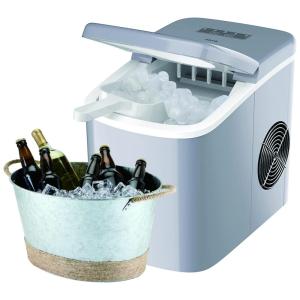 Micro Mall Máquina de Gelo Automática Portátil Produz até 11kg, 24H, Cor, 110v, MICROMALL, Azul