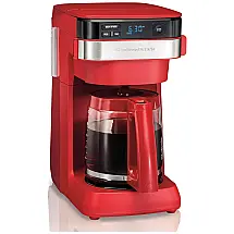 Máquina de café programável com acesso frontal para 12 copos de, HAMILTON BEACH 46301