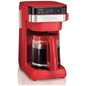 Máquina de café programável com acesso frontal para 12 copos de, HAMILTON BEACH 46301