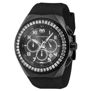 Relgio masculino TechnoMarine Manta Ocean - 48 mm. Preto TM-221042
