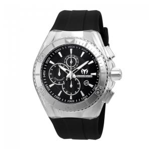 Relógio Masculino Original TechnoMarine Cruise - 46mm. Preto TM-115042
