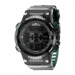 Relógio Masculino Digital Invicta Racing 52mm Transparente Verde 49042