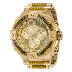 Relógio Masculino Analógico de Quartzo 54mm, Invicta Bolt 38142, Dourado