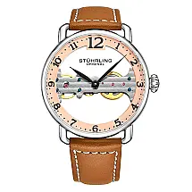 Relógio Masculino Ponte 3914 Mecânico 42mm, Marrom