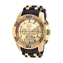 Relógio Masculino Pro Diver SCUBA, Invicta ZG 22342, Preto e Dourado