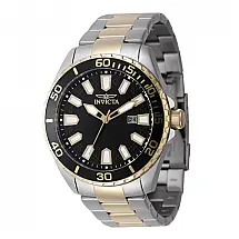 PRO MEN SLISTRA - 46mm. Ouro. Aço 47342