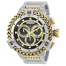 Relgio masculino Invicta Reserve Herc Swiss Ronda Z60 - 53mm em ao e ouro 30542.