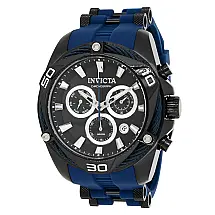 Relgio masculino Bolt Swiss Ronda Z60 FE calibre - 50 mm. Azul escuro. Preto 44542