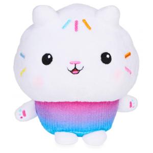 Pelúcia Cakey Cat para Crianças a partir de 3 anos, GABBYS DOLLHOUSE 6062325, Branco