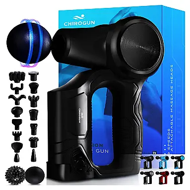 CHIROGUN Massageador Pistola Elétrico Profissional