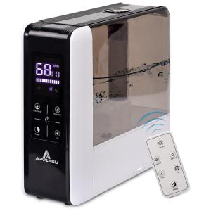 APPLYSU QT JS1919 Umidificador Ultrassônico Portátil 5.5L com Aromaterapia, até 12H, 110V, Branco