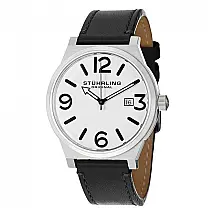 Relógio Masculino Stuhrling Osprey 42mm Quartzo Preto, Resistente e Estiloso