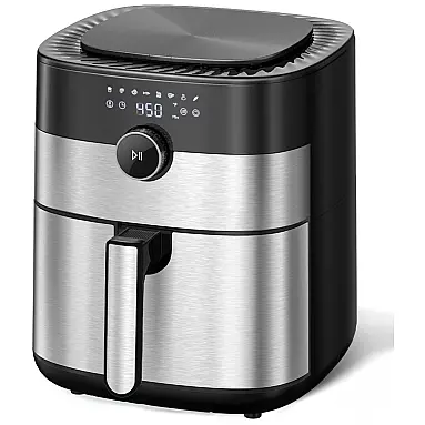 Fritadeira Elétrica Air Fryer 6L,