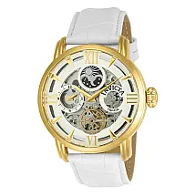Relógio Masculino Automático Objet D Art, Invicta ZG 22652, Branco