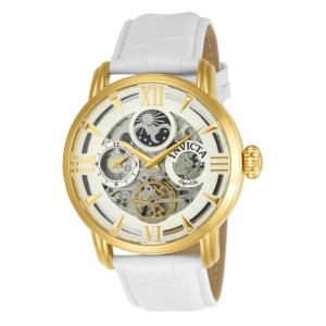 Relógio Masculino Automático Objet D Art, Invicta ZG 22652, Branco